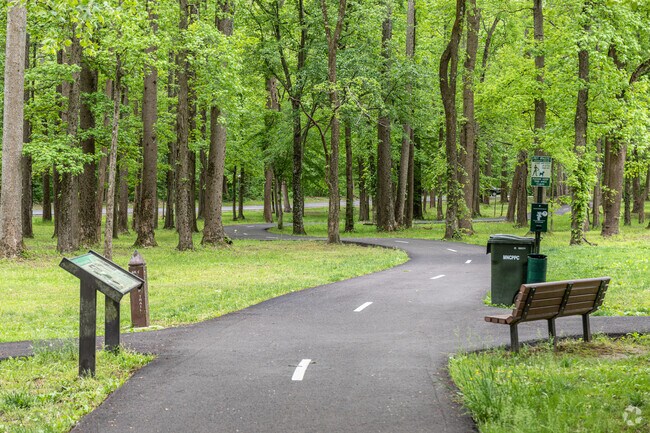 Enjoy the many trails at Watkins Regional Park in Kettering.