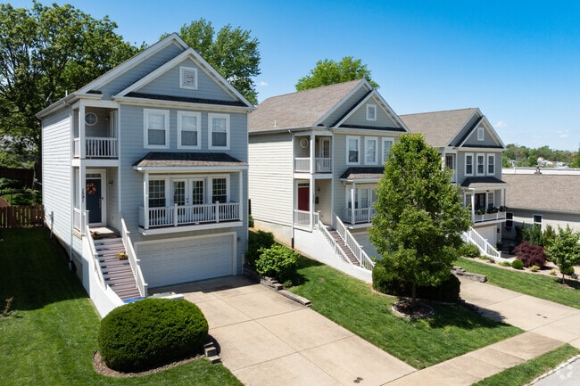 Newer construction homes can be found in Franz Park neighborhood.