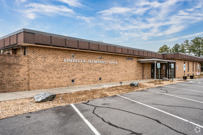 Pinebrook Elementary School is rated the #3 best public elementary school in Davie County.