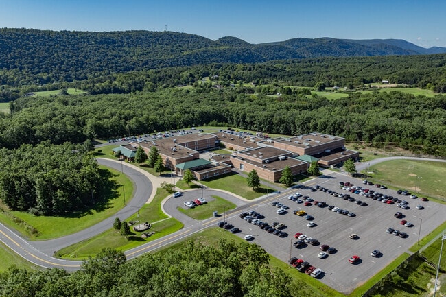 Students work hard every day at Keyser High School.