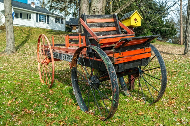 You can find signs of the farming heritage all around Clarks Green.