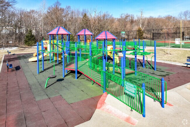 The playground at Seymour Smith Park offers family-friendly recreation to South Central Omaha residents.