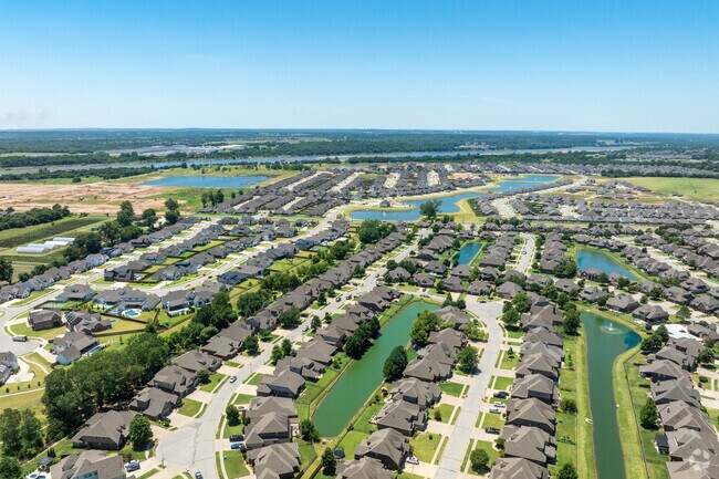 Bixby is located just East of the Arkansas River in Bixby.