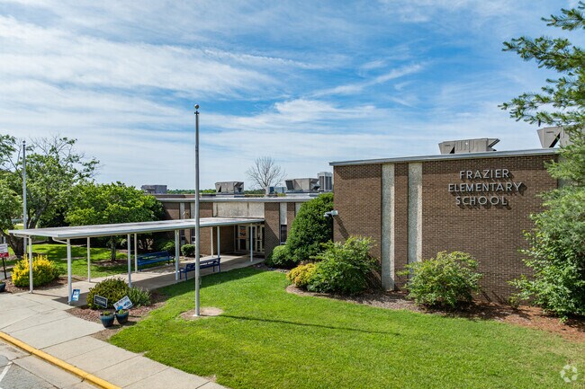 Cyrus P Frazier Elementary School serves over 300 students.