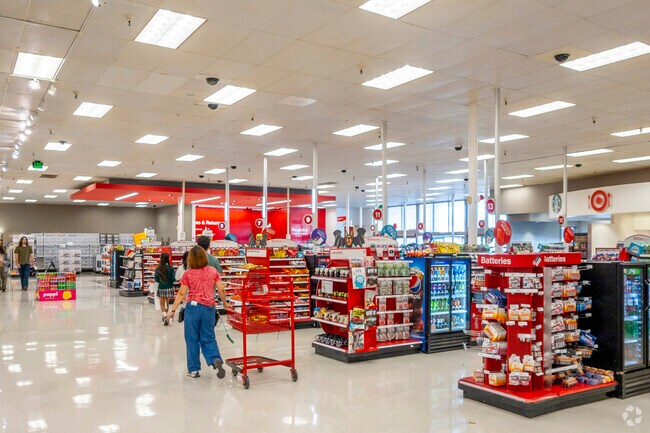 Target offers Creekside residents a convenient spot for everyday essentials and home goods.