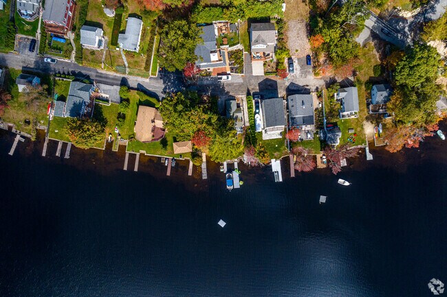 Homes can be found lining the many lakes and ponds of East Douglas.