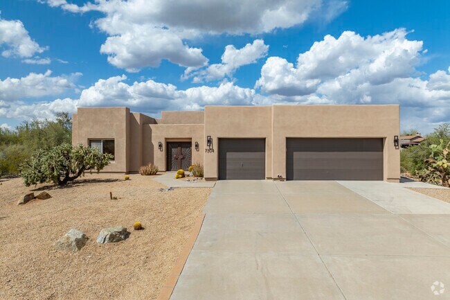 Large homes in Desert Foothills offer space, luxury, and breathtaking desert views.