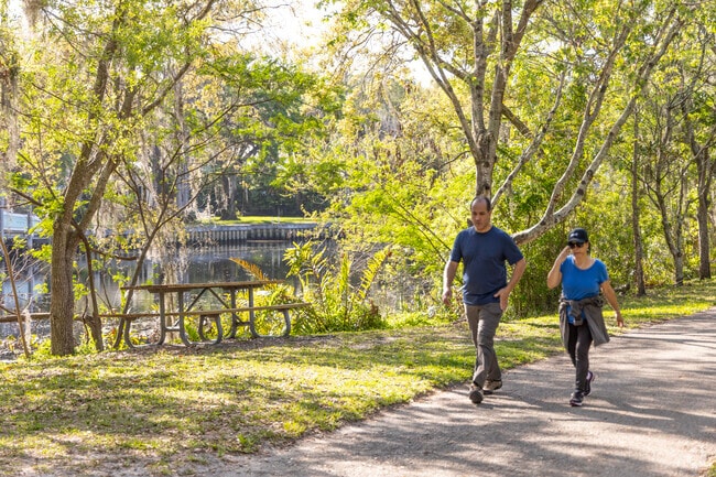 Lowry Park offers scenic walking trails along the Hillsborough River for outdoor recreation.
