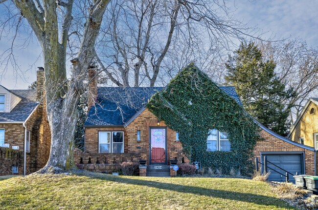 This beautiful Tudor home can be found in Vinton Street.