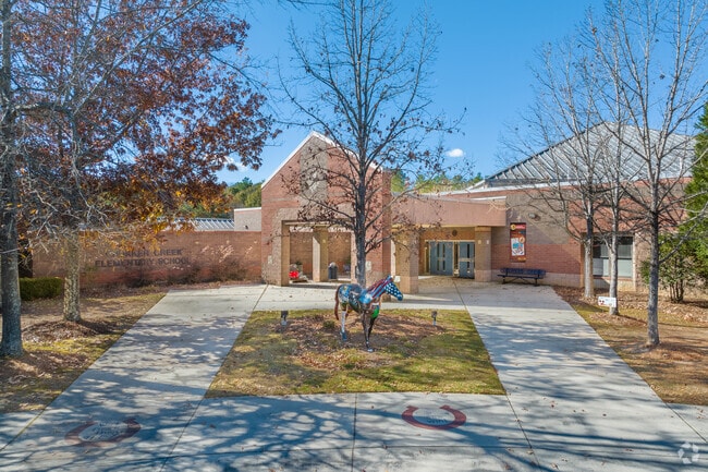 Chukker Creek Elementary serves students in the southern Woodside area.