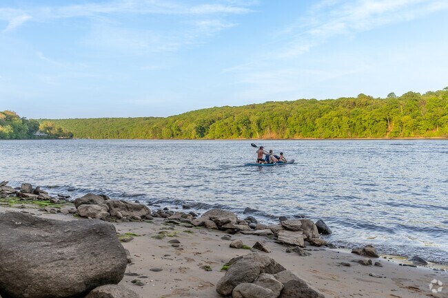 Southbank Park in Shelton is great for fishing, kayaking, or enjoying a picnic by the river.
