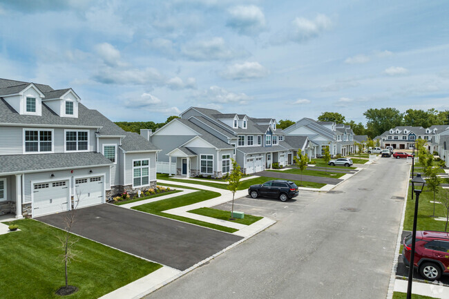 Rows of new townhomes are continuously popping up within the Mount Sinai neighborhood.