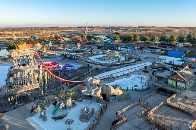 Lost Island Waterpark provides summer time fun just a few miles from Washburn.