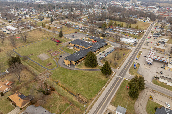 Frazee Elementary School is located at the south end of Connersville.