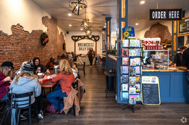 Grab some coffee from BrewCo. Coffeehouse in El Dorado.