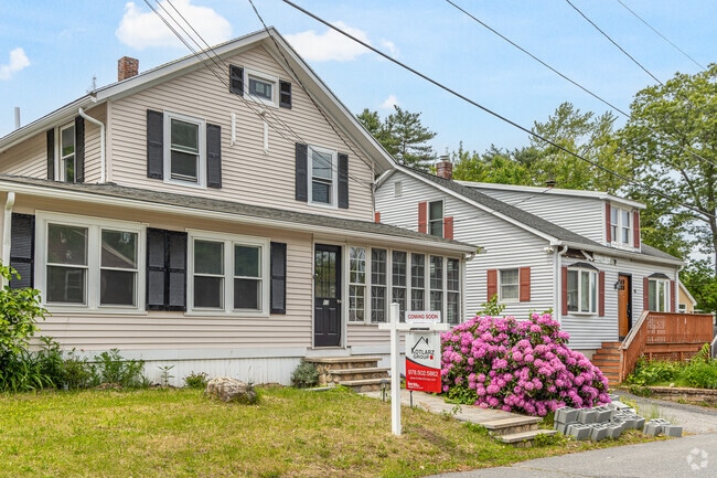 Homes in Lake Boone are close together, but makes for a town with friendly neighbors.