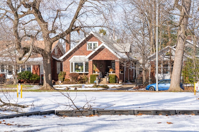 Jacobsville streets stretch out in a traditional grid pattern.