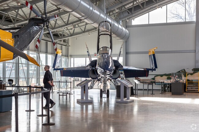 Pax River Naval Air Museum in Lexington Park preserves the history and heritage of the Patuxent River Naval Air Base.
