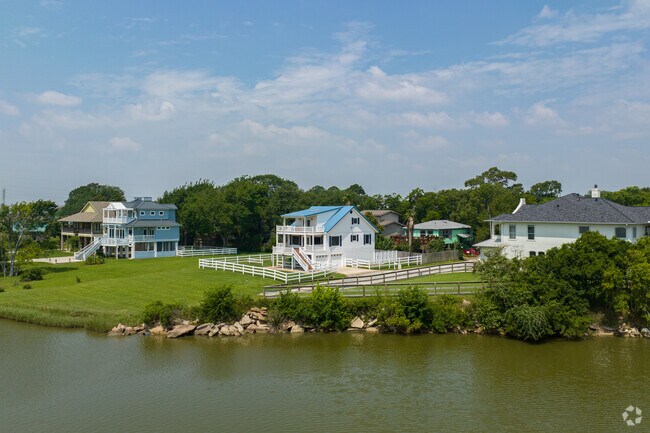 Beach house life in Seabrook, TX is relaxing, with stunning sunsets, fresh seafood, and a friendly community.