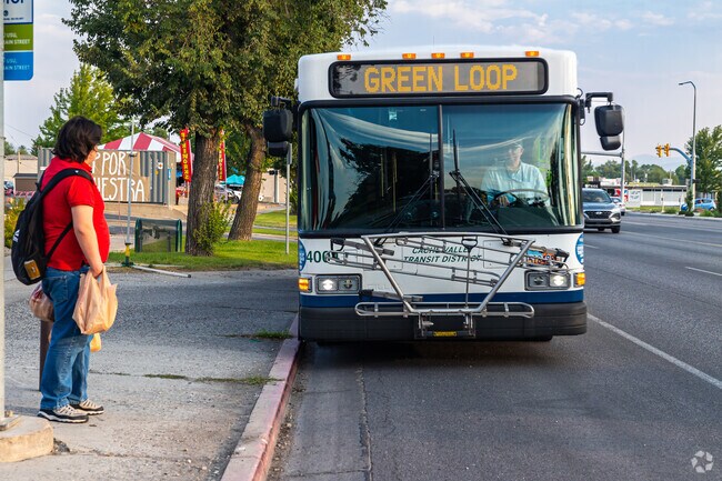 Bridger residents can use the bus to get around Logan.