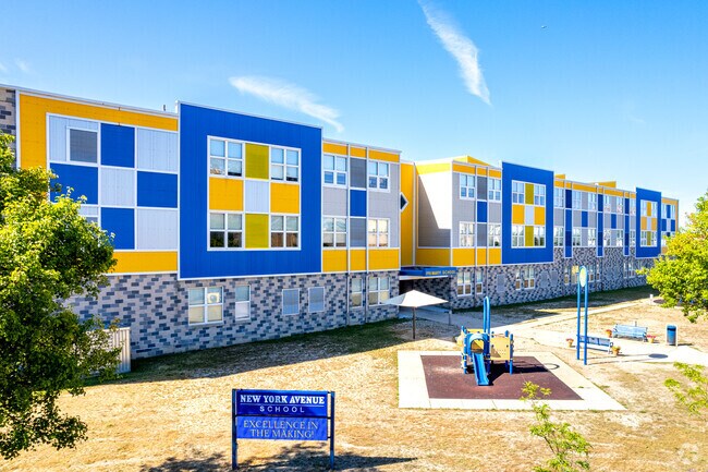 New York Avenue School is an option for schools to attend.