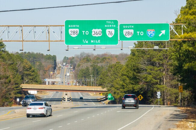 Chester has easy access to Route 288 and I95.