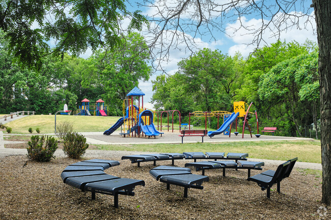 Bryant Elementary's has multiple playgrounds and an outdoor classroom.