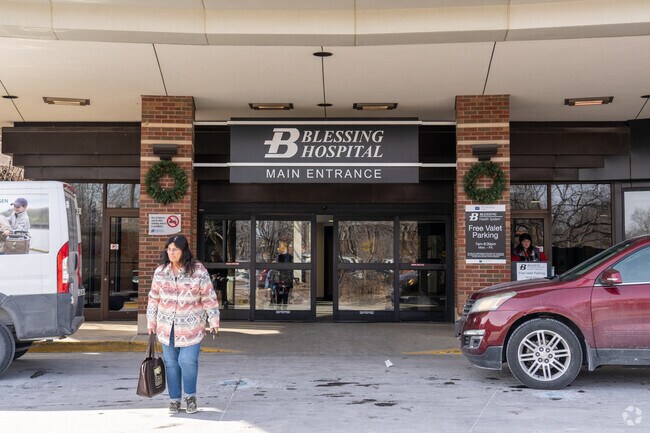 Blessing Hospital is the city of Quincy's premiere healthcare center.