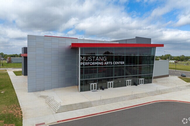 See the students of Mustang High School create art & music at the Mustang Performing Arts Center