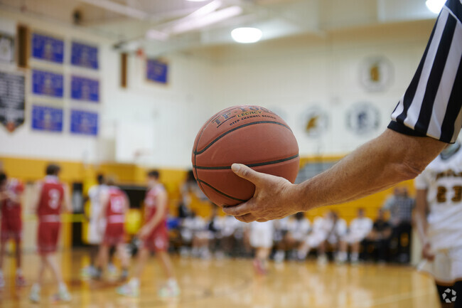 Greece Athena High School basketball team squares off against their rival, Canandaigua Academy in Greece, NY.