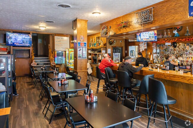 East Brookfield locals enjoy the atmosphere at the nearby Cameo Grill.
