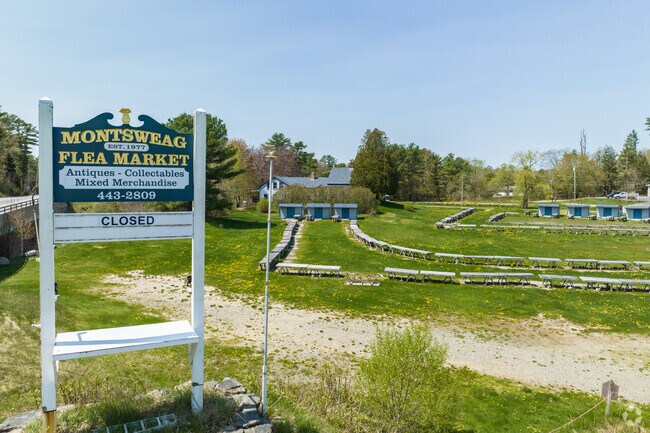 Montsweag Flea Market is a family-run affair, which promotes a really wholesome vibe in Woolwich, Maine.