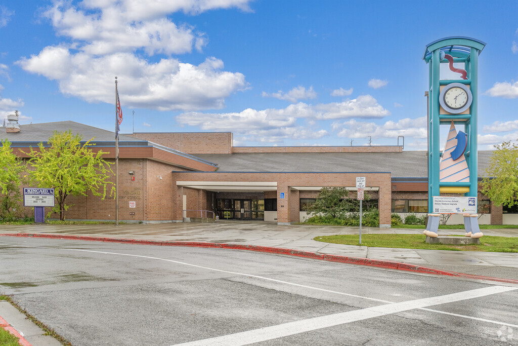 Students can attend Kincaid Elementary School in Anchorage, Alaska.