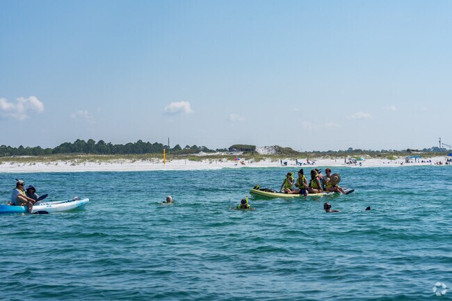 Snoreling is a popular activity in Seacrest Beach.