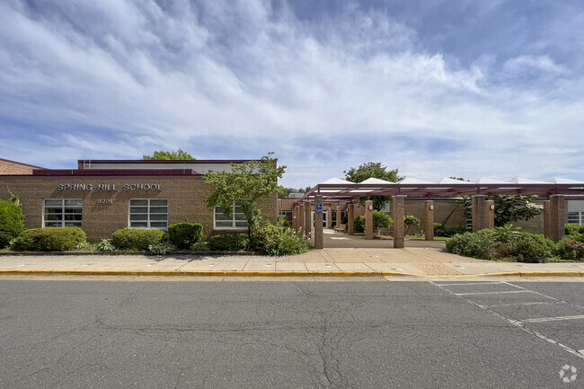 Spring Hill front entrance.