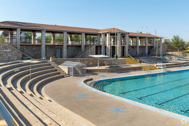 Locals of Fort Stockton can beat the heat at Comanche Springs Pool at James Rooney Memorial Park.