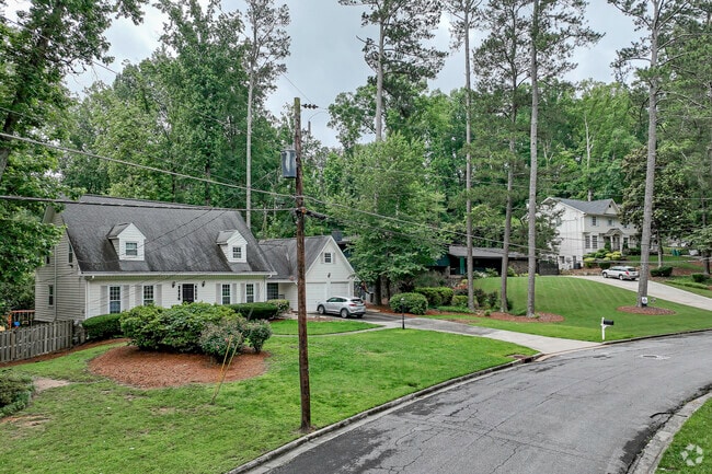 The Riverside community is made up of homes of all shapes and sizes.