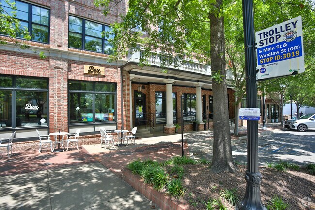 West End residents can use the trolley system to get to all over Greenville