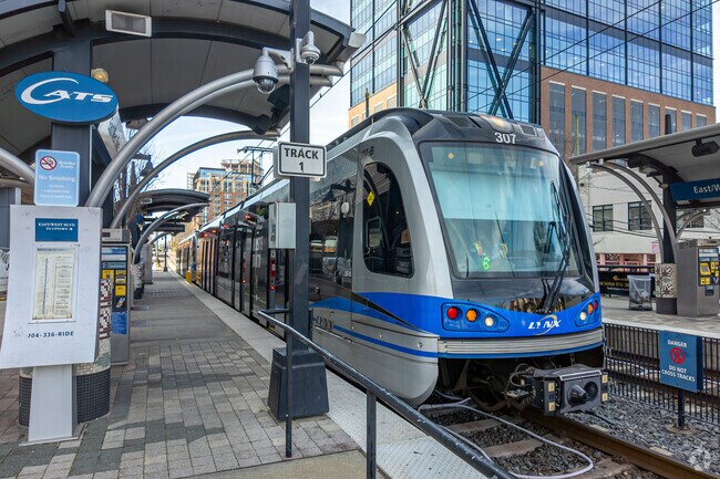 Locals can catch a ride on the Lynx Light Rail to get to Third Ward.