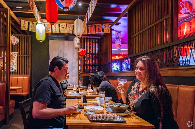 Authentically decorated Awaji Izakaya, in Walnut Creek, is ideal for a dinner date.