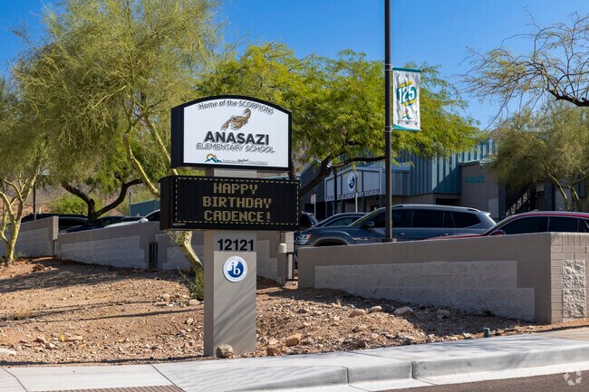 Parents and kids alike will love the dedicated staff at Anasazi Elementary School in Scottsdale.
