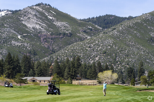 Franktown is home to the semi-private Toiyable Golf Club, nestled into the base of the Toiyabe National Forest.