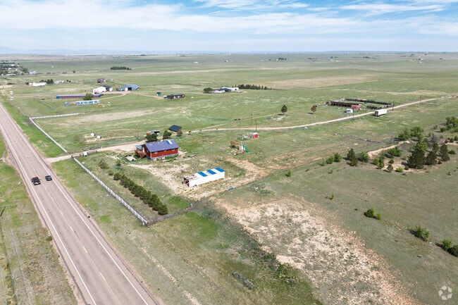 Yoder offers wide open spaces with large lots.