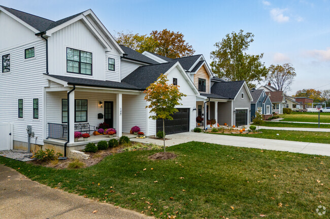 Modern Farmhouses are a popular style among the new constructions in Kirkwood.