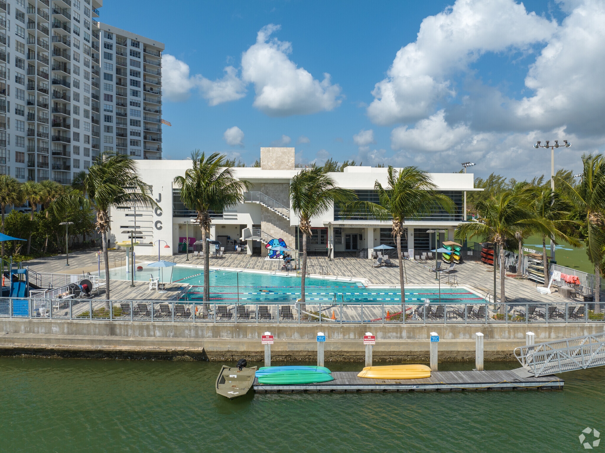 JCC is a popular place for Nautilus residents to play, swim, and kayak.