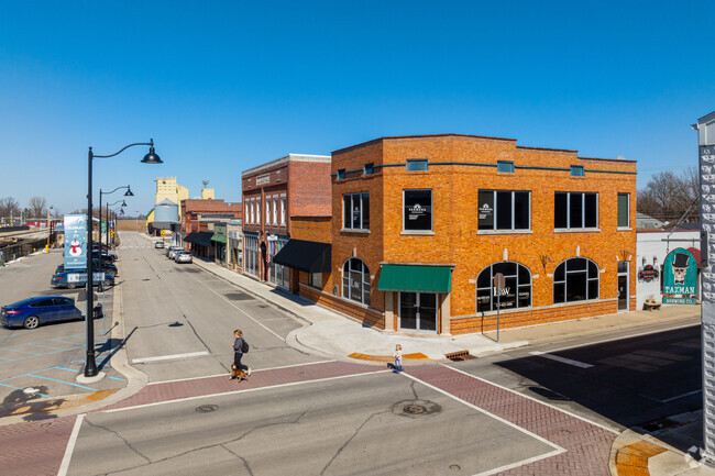 Downtown Bargersville is a small but charming place.
