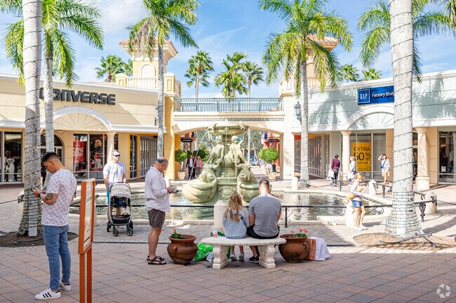The Vines residents can find plenty of shopping at Miromar Outlets in the City of Estero.