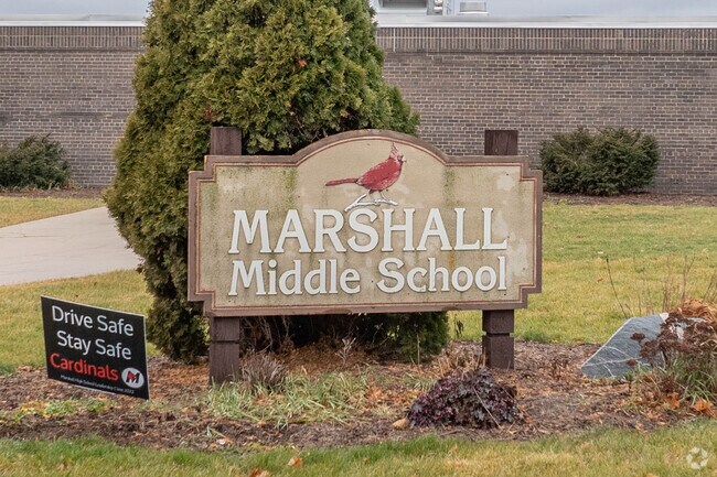 Marshall Middle School is part of the Marshall School complex.