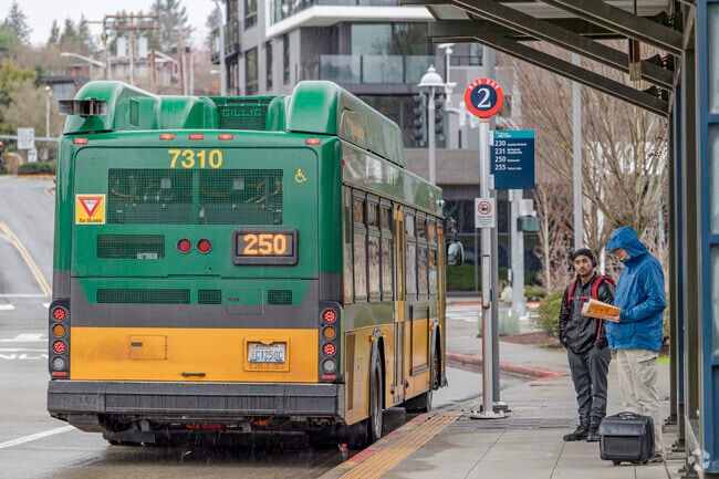 Conveniently placed Kirkland Transit Center gets you where you need to go.