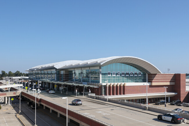 Richmond International Airport sits in the heart of Sandston.